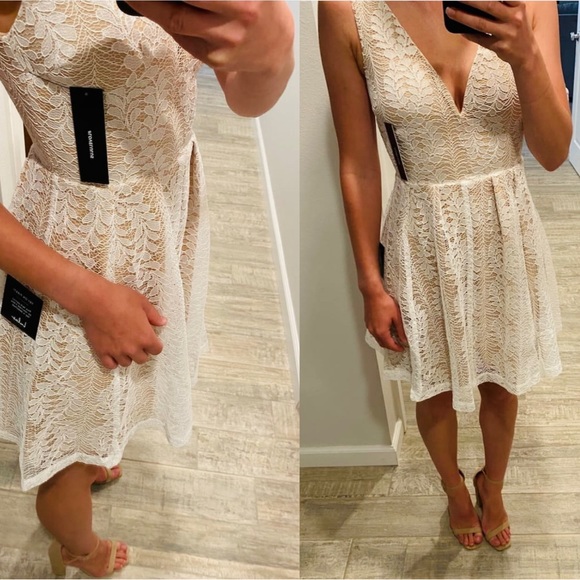 🤍Lulu’s Heart Lace Dress 🤍 - Picture 14 of 15